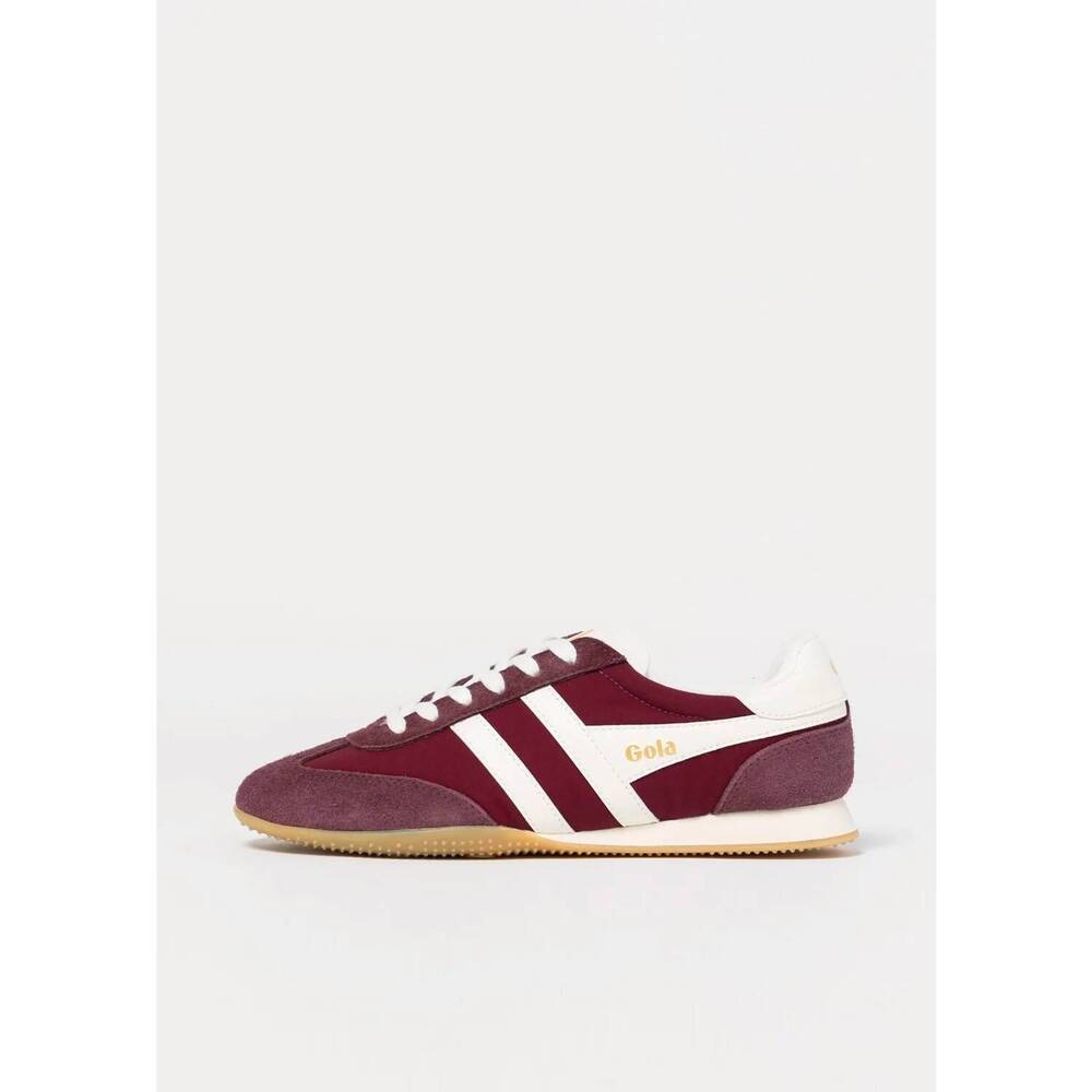 NEW GOLA women's sprinter sneaker in windsor wine/ off-white